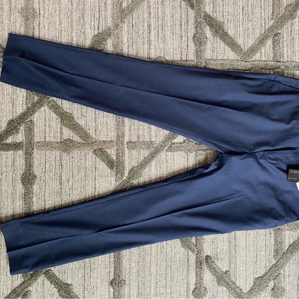 Banana Republic Core Temp Slim Fit Pants in Blue